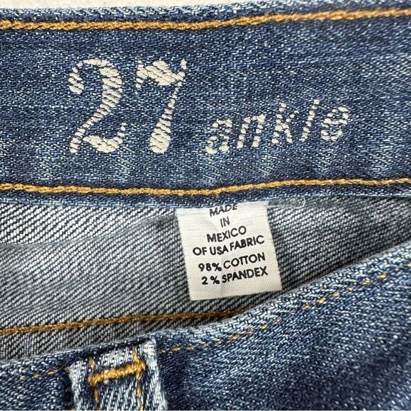 J. Crew Women’s Size 27 Toothpick Skinny Ankle Stretch Jeans - Picture 9 of 14